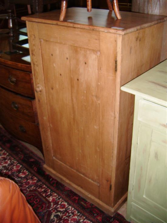 Pine shoe cupboard